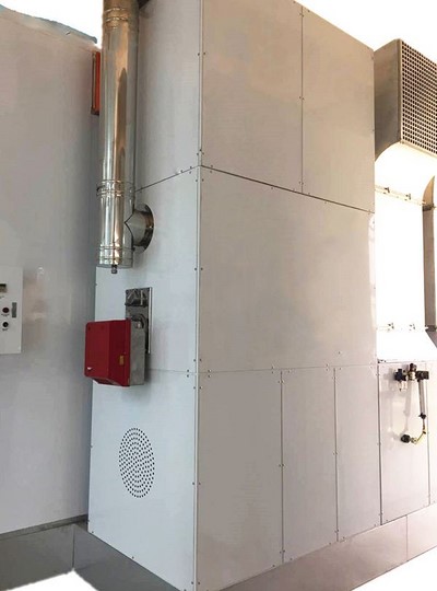 Unité de ventilation (mono-ventilateur vertical en acier peint, haute pression)